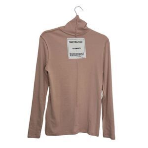 Vetements Pink Turtleneck Top